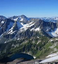 Sahale Glacier Camp in Washington, Verenigde Staten