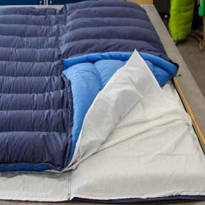 Een lakenzak zorgt voor extra hygi&euml;ne en extra isolatie