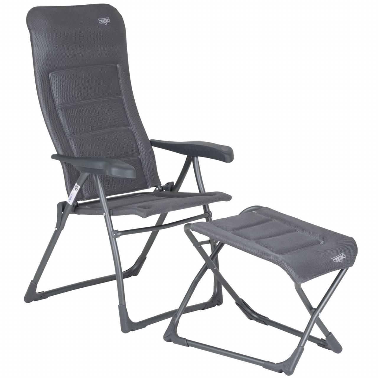 Voetenbank voor een campingstoel