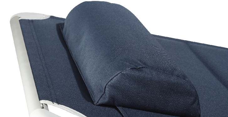 Campingstoel van gepolsterd polyester