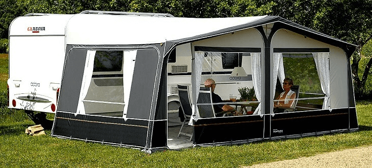 Een seizoenstent koop je bij Kampeerwereld Hendriks 