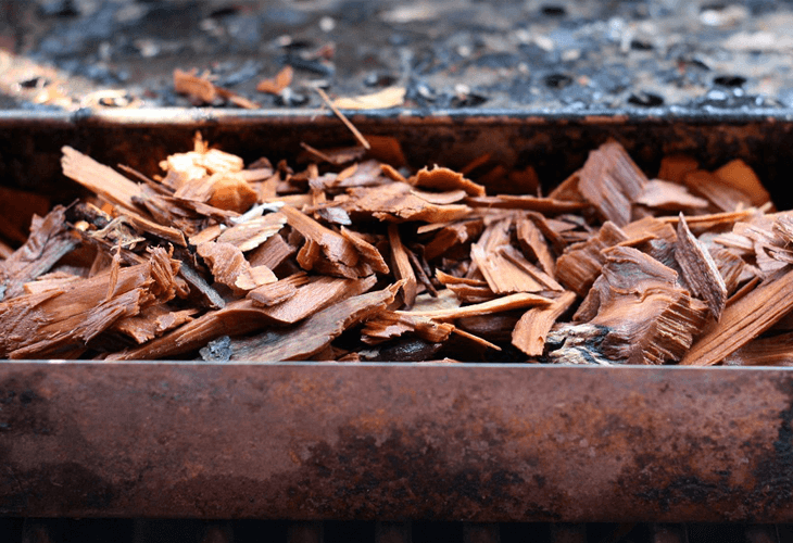 Houtsnippers in je barbecue