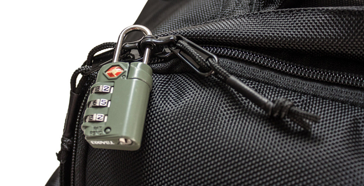 Sloten aan je backpack