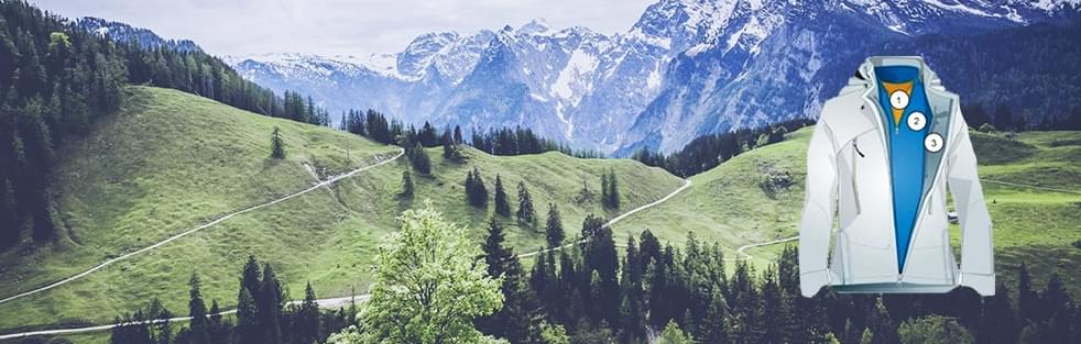 Warm blijven met het lagen systeem!