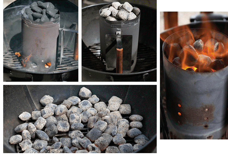 hoe steek je een barbecue aan?