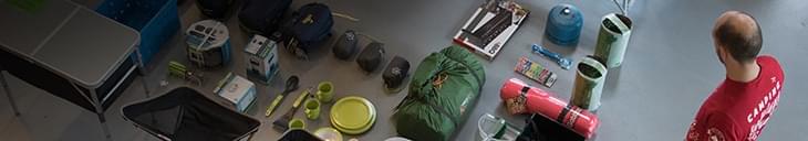 Kamperen met een kleine auto