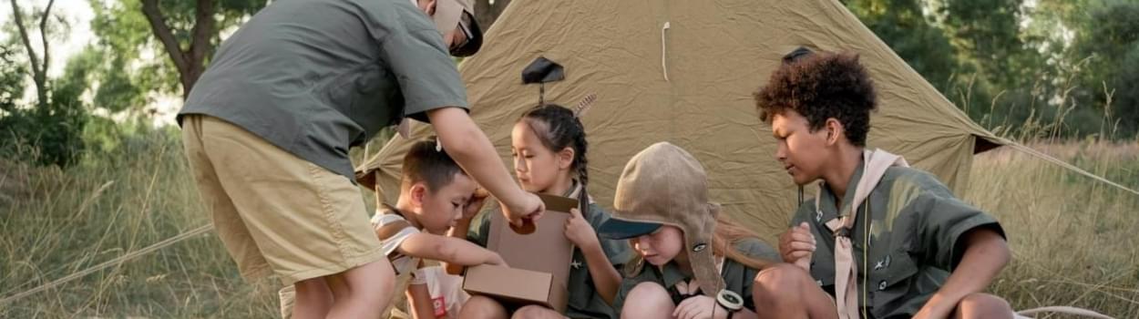 Vermaak voor de kids op de camping