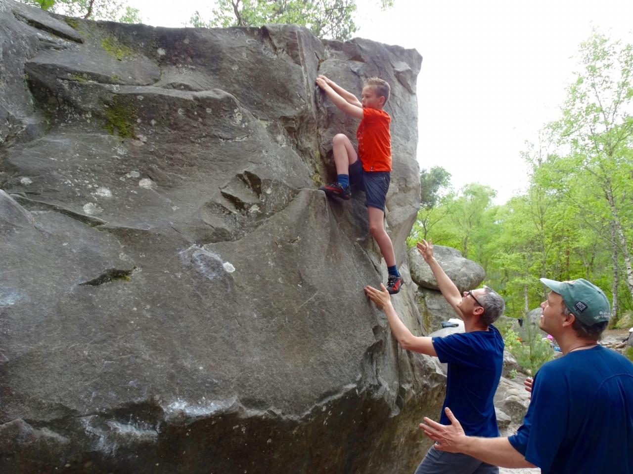 Boulderen in Fountainebleau