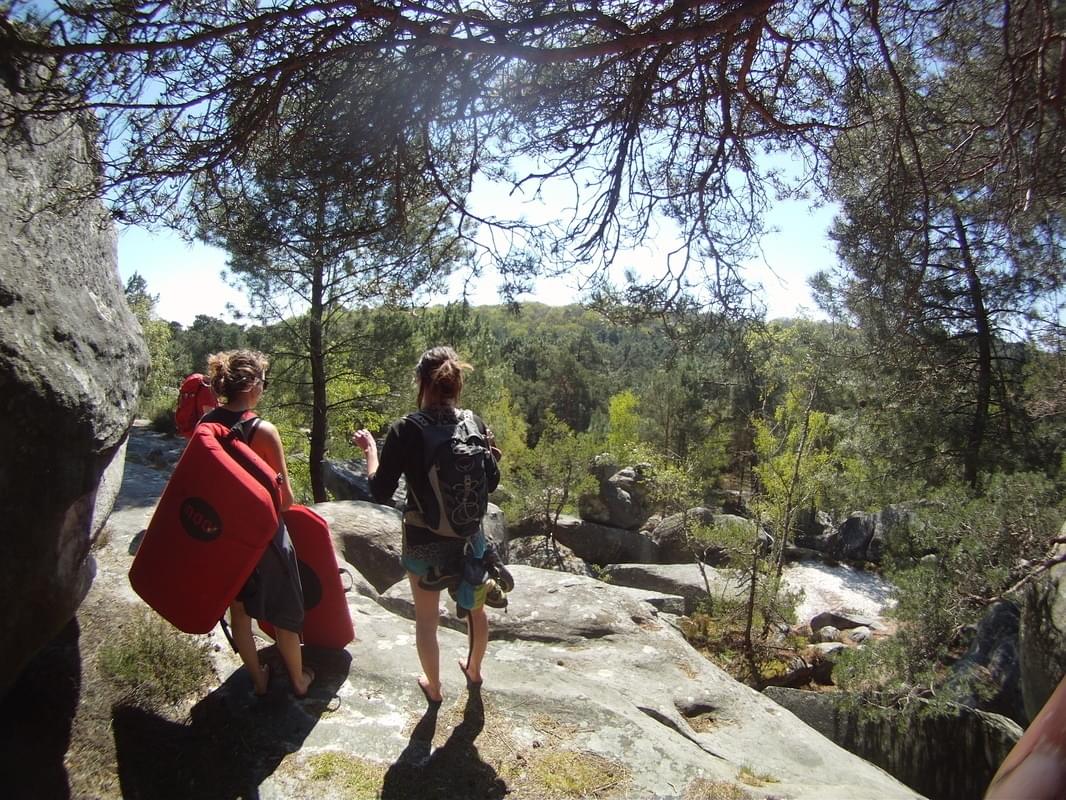Boulderen in Fountainebleau