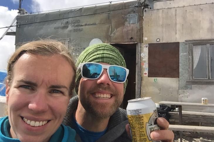 Klettersteig op de Marmolade!