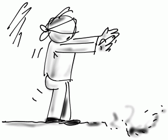 Het passen van een bergschoen