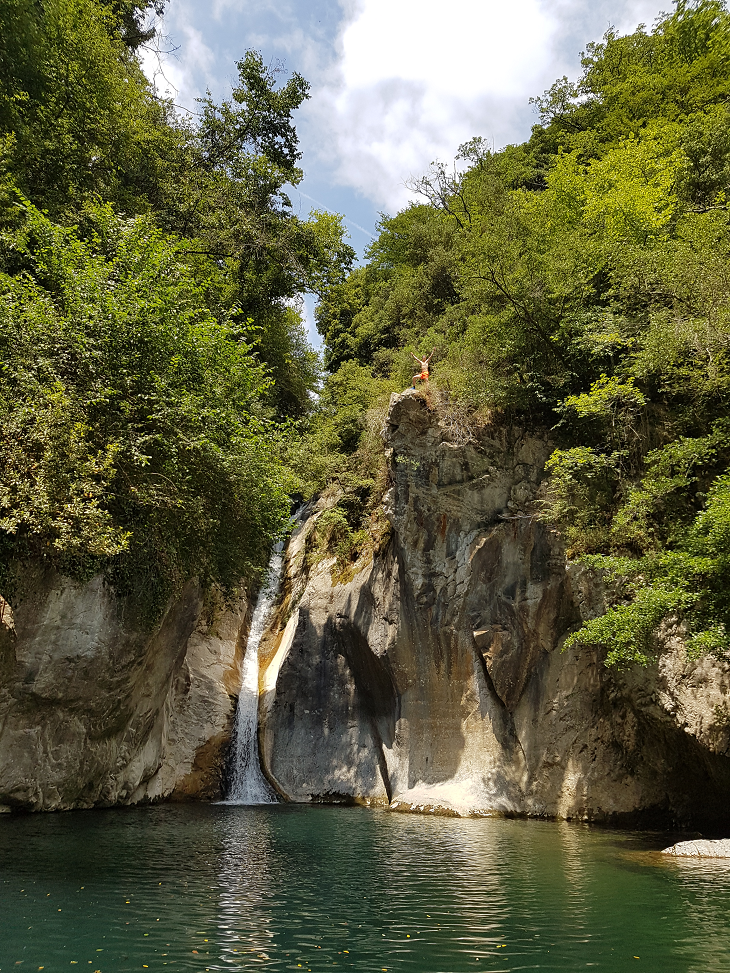 Kampeeravontuur - Edwina in Frankrijk