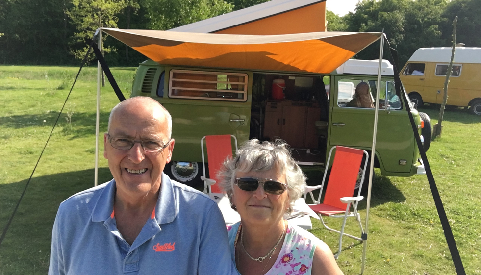 Een weekje op pad met de Vintage VW