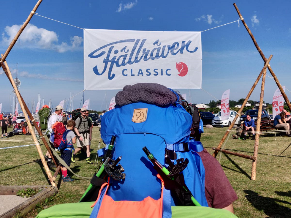 Laurens liep de Fj&auml;llr&auml;ven Classic in Denemarken