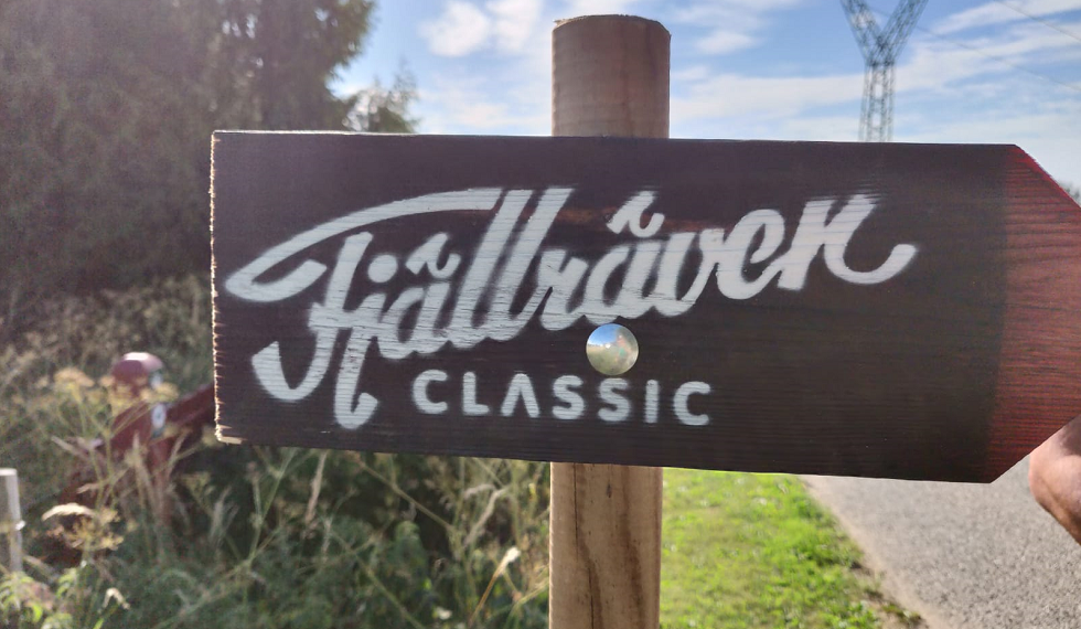 Laurens liep de Fj&auml;llr&auml;ven Classic in Denemarken