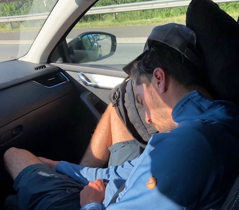 Laurens liep de Fj&auml;llr&auml;ven Classic in Denemarken