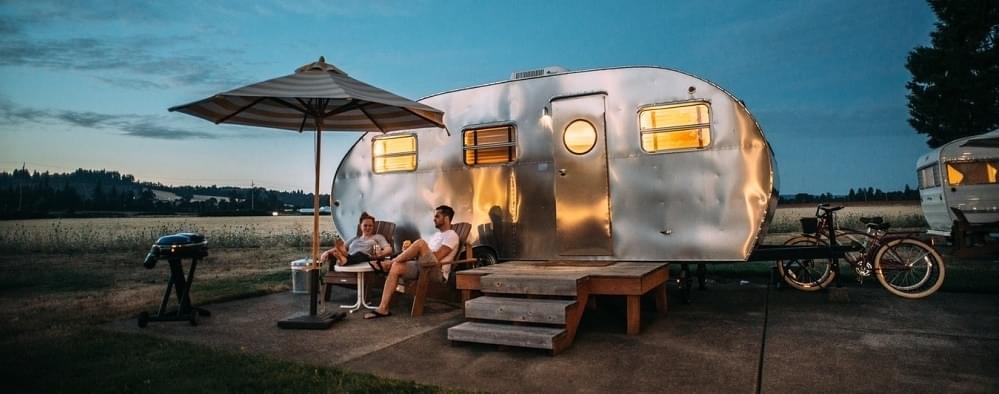 Op pad met een caravan