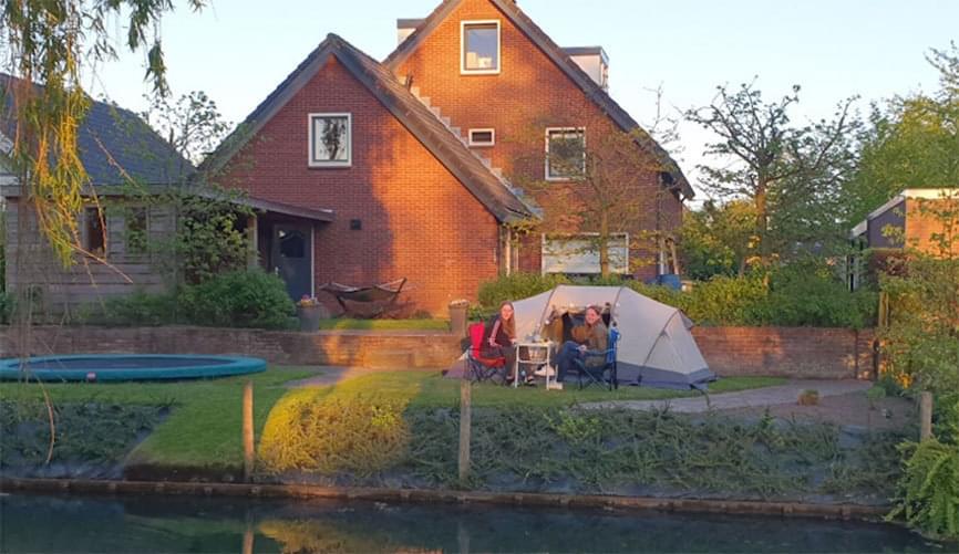 Kamperen tijdens corona crisis 