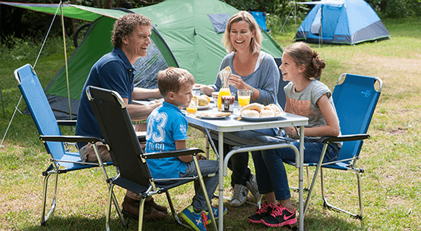 Voor het eerst kamperen