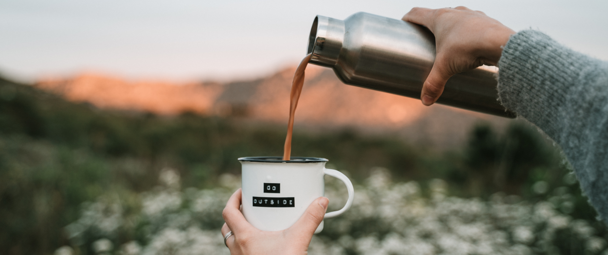 Koffie op de camping