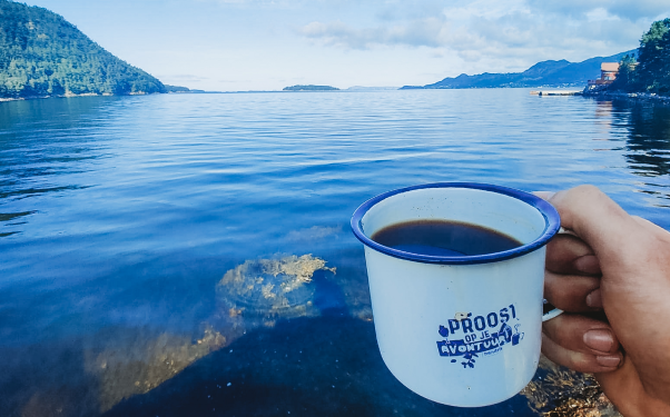 Koffie op de camping