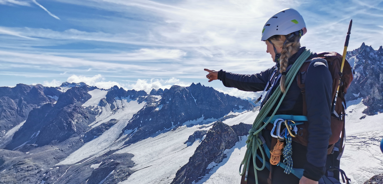 De hoge toppen beklimmen!