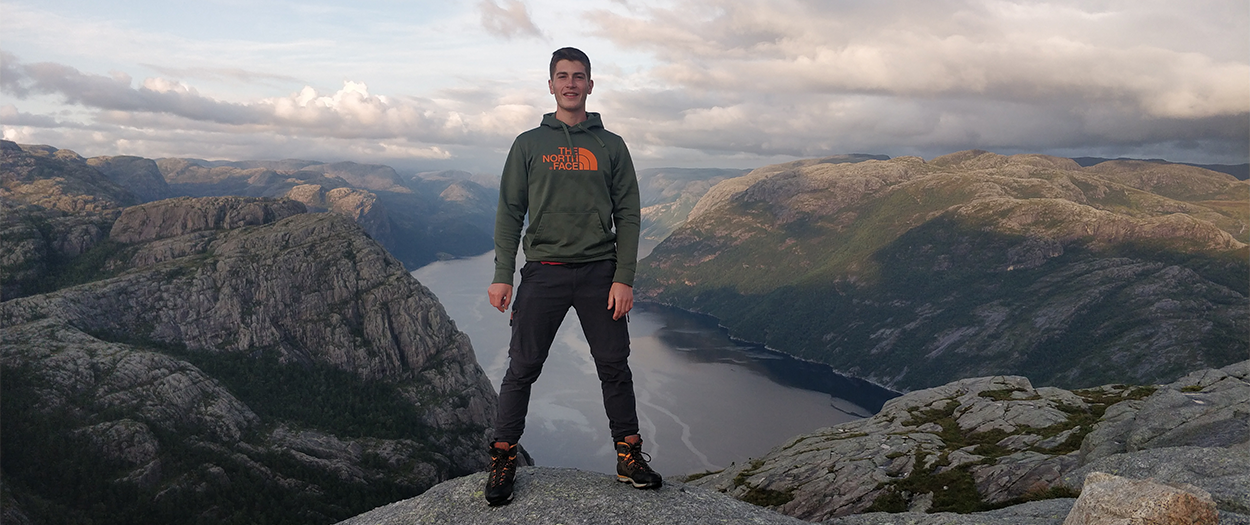 Dani&euml;l's reis naar Noorwegen