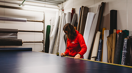 Maatwerk verandazeil