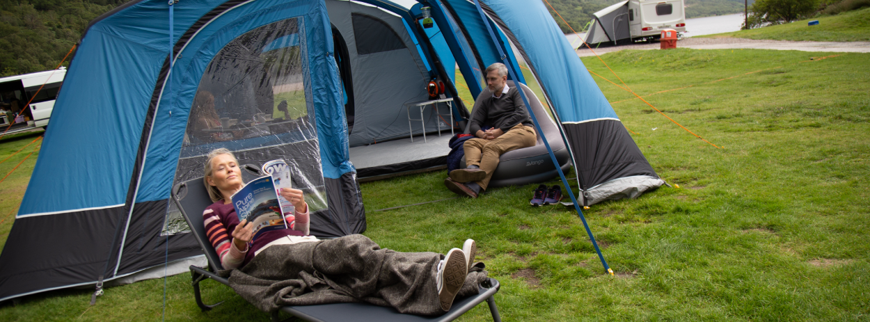 Kampeer of familietent is geen seizoenstent