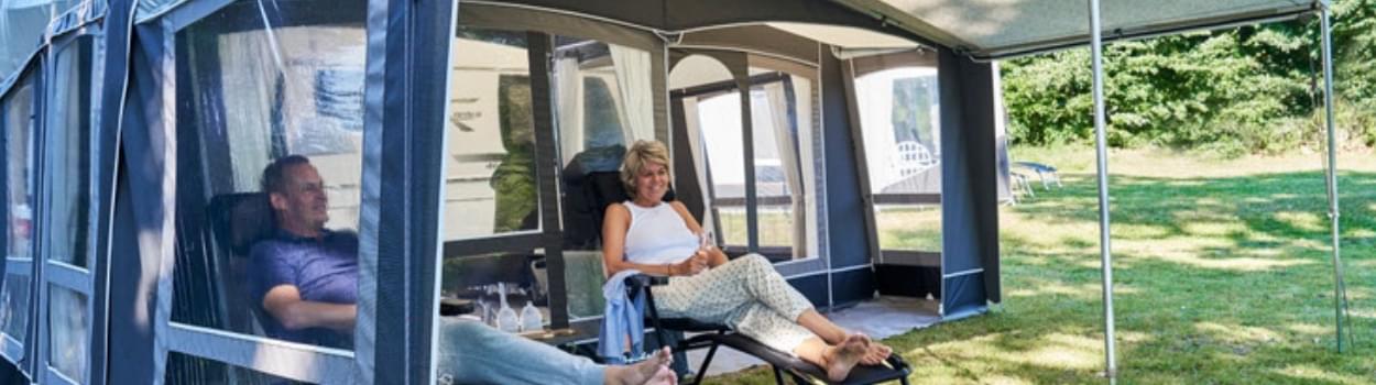 Kamperen als het warm is 