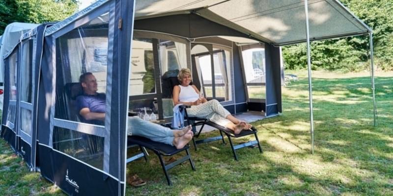 Kamperen als het warm is 