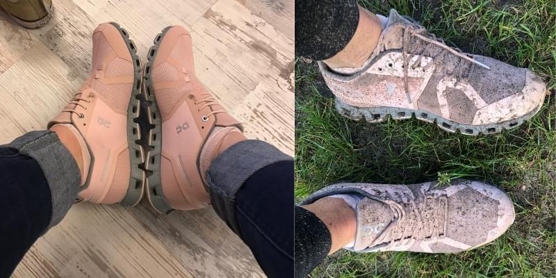 ON schoenen; Gekregen, gedragen en versleten